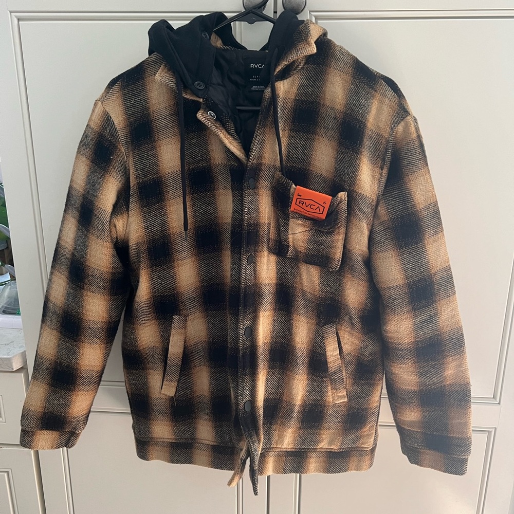 RVCA flannel jacket